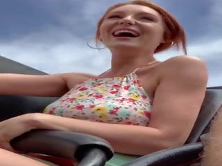 Sexy Redhead Lacy Lennon Picked Up and Fucked on Public Instagram POV Story