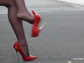 7inch Red Pumps: Mobile Red HD xxx clip show 23