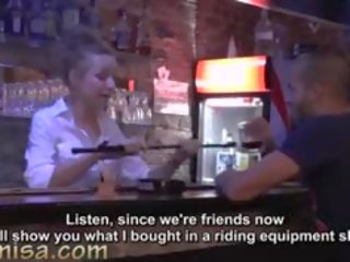 Voluptuous Waitress Fucks Hard With oversexed Customer