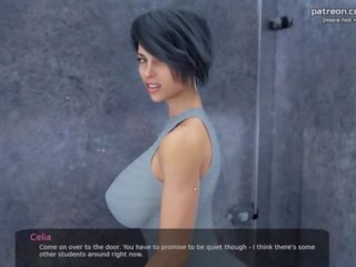 Horny teacher seduces her student and gets a big johnson inside her tight ass l My sexiest gameplay moments l Milfy City l Part &num;33