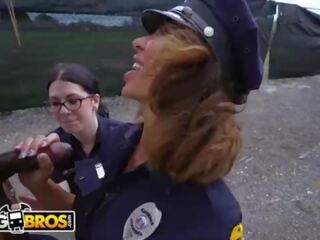 BANGBROS - Lucky Suspect Gets Tangled Up With Some excellent erotic Female Cops