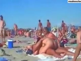 Public Nude Beach Swinger xxx clip In Summer 2015