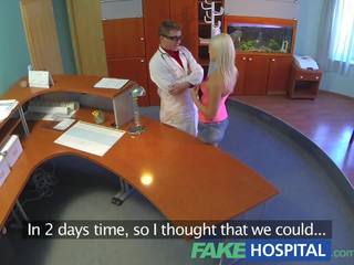 FakeHospital Dirty medical practitioner explores every inch of ravishing blondes body